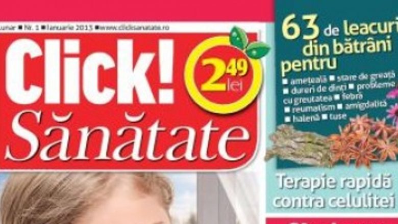 Revista Click! Sănătate de Ianuarie: O Privire Detaliată Asupra Tendințelor de Sănătate și Bunăstare