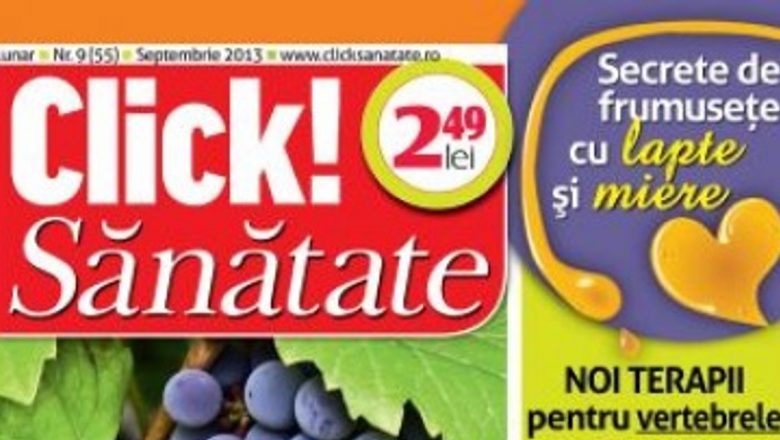 Descoperiri în Sănătate: Analiza numărului din septembrie al revistei Click! Sănătate