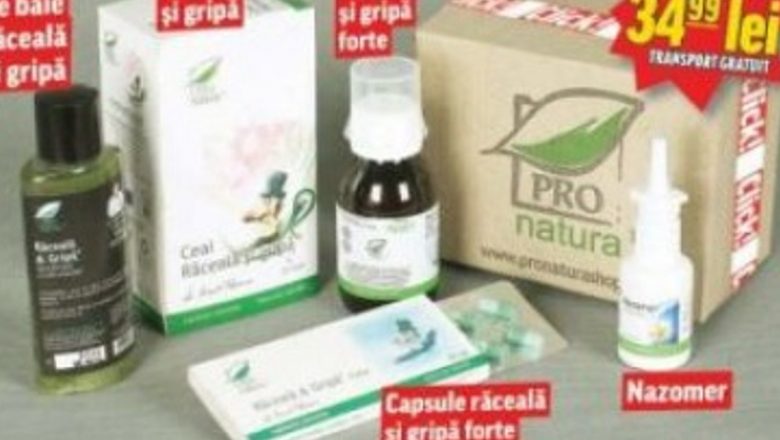 Trusa completă pentru răceală și gripă: soluția ideală pentru sezonul rece