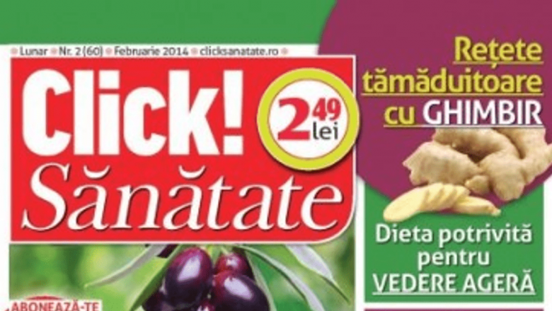 Revista Click! Sănătate din Februarie: O Privire Detaliată Asupra Sănătății și Bunăstării