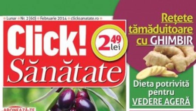 Revista Click! Sănătate din februarie: O privire detaliată asupra temelor esențiale pentru sănătate și bunăstare