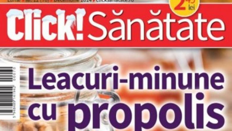 Revista Click! Sănătate – Decembrie: Ghidul Esențial pentru Sănătate în Sezonul Frigului