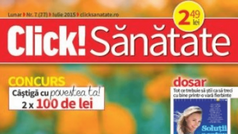 Revista Click! Sănătate de Iunie: O Privire Detaliată Asupra Sănătății Noastre