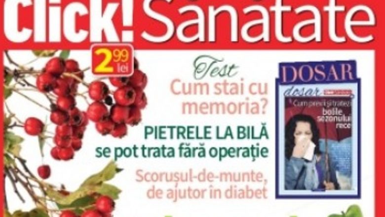 Explorarea sănătății în sezonul rece: Noul număr al revistei Click! Sănătate și importanța acțiunii rapide