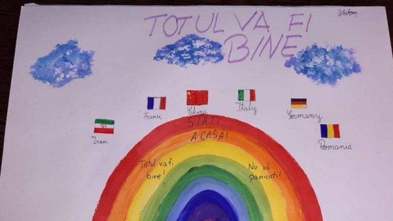 Mesajul Copiilor din Italia: Cum Campania “Totul va fi bine” Inspirează Speranță în Timpuri de Criză