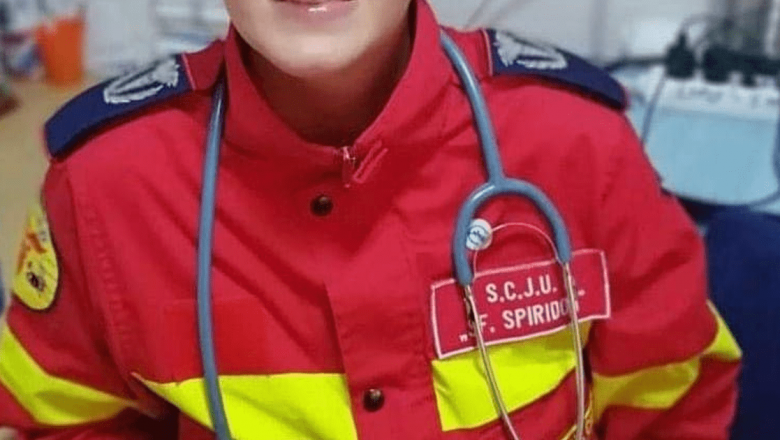 Alina, medic rezident la Iaşi: Un simbol al sacrificiului în lupta cu pandemia