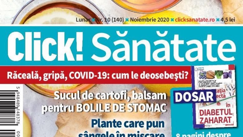 Revista Click! Sănătate – Numărul din Noiembrie: O Ghidare Completă pentru Sănătate și Bunăstare