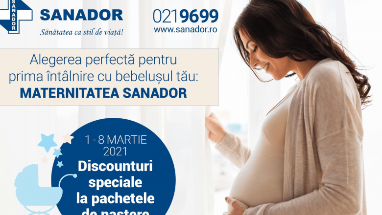 Zilele Baby SANADOR: O oportunitate unică pentru viitoarele mămici în contextul pandemiei