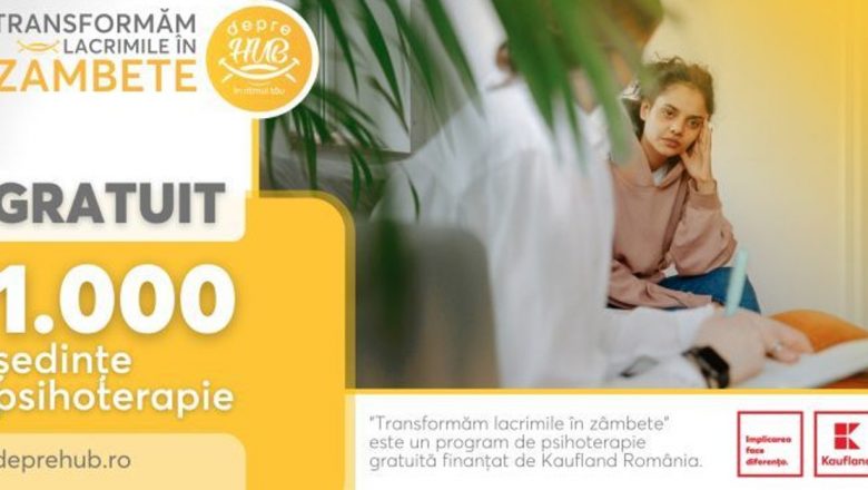Accesibilizarea Psihoterapiei: Campania “Transformăm Lacrimile în Zâmbete”