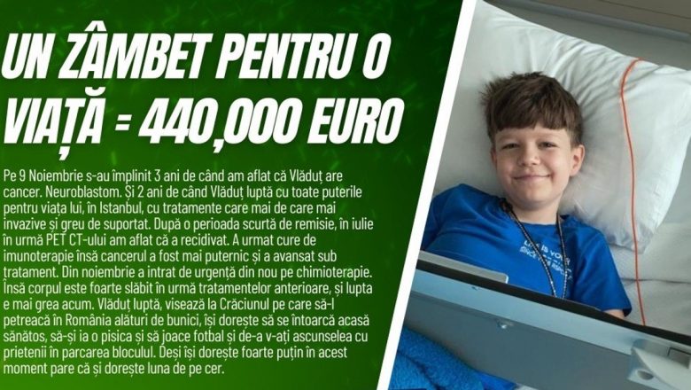 Vlăduț: O Luptă Neîncetată Împotriva Cancerului și Speranța de Crăciun