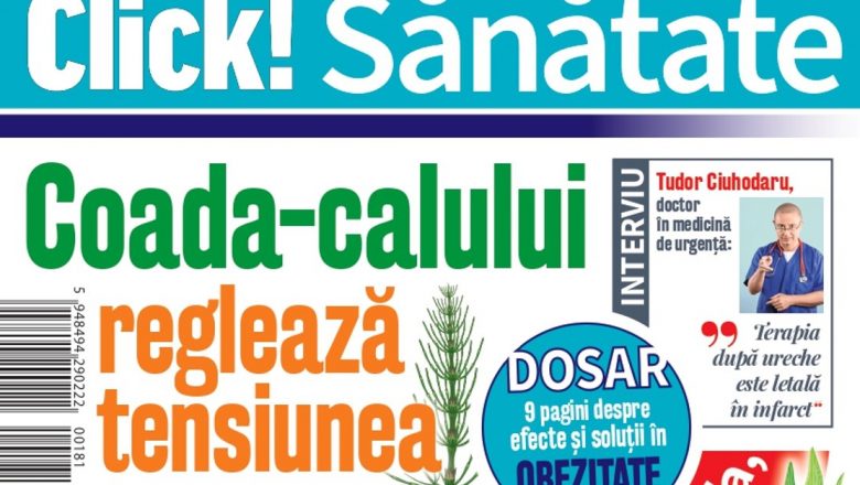 Revista Click!Sănătate – O Privire Detaliată asupra Numărului din Aprilieie și a Temelor de Sănătate Actuale