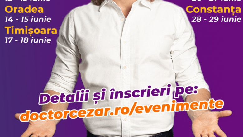 Doctor Cezar lansează turneul național “Ia-ți sănătatea în propriile mâini”: O oportunitate de conștientizare și educație despre sănătate