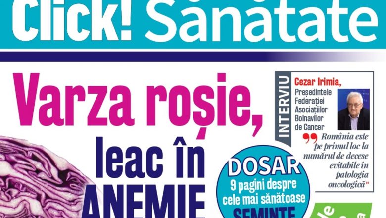 Revista Click!Sănătate: Noutăți și Beneficii pentru O Viață Sănătoasă în Numărul de Mai