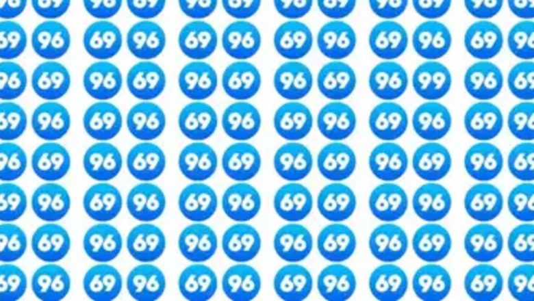 Provocarea vizuală: Cum să găsești numărul 99 într-o mare de 69 și 96