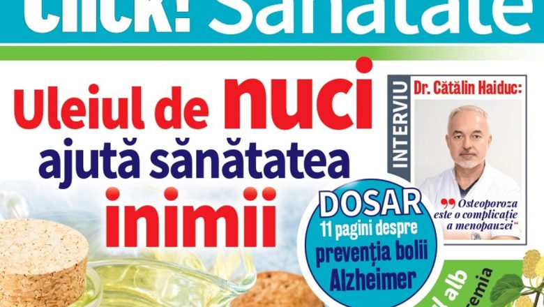 Descoperă Numărul de Mai al Revistei Click! Sănătate: O Resursă Valoroasă pentru Sănătate și Wellness