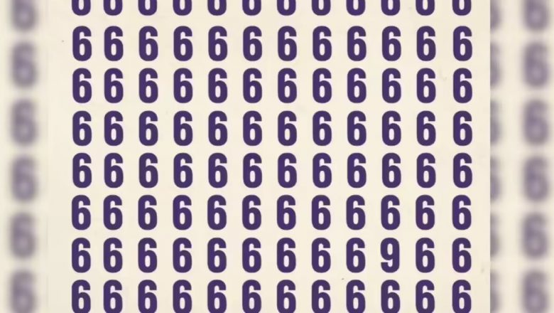 Iluzia optică a numărului 9: Cum percepția ne poate păcăli