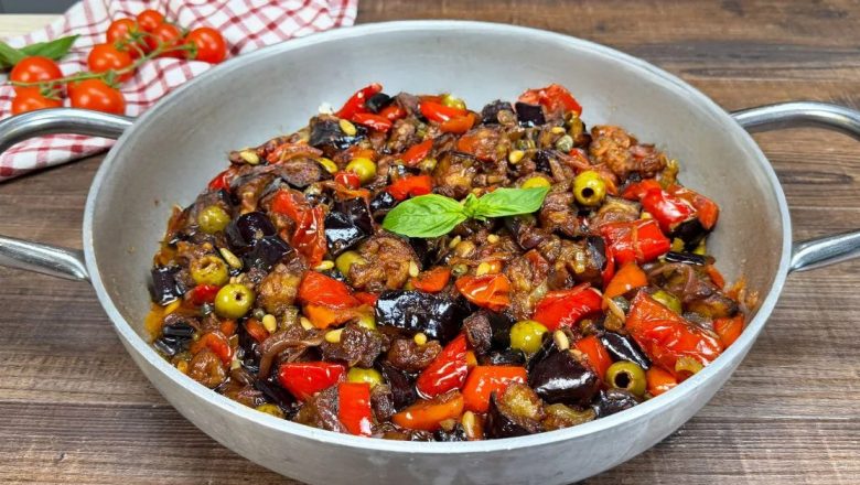 Caponata Siciliană: O Comoară Culinară cu Rădăcini adânci în Istoria Siciliei