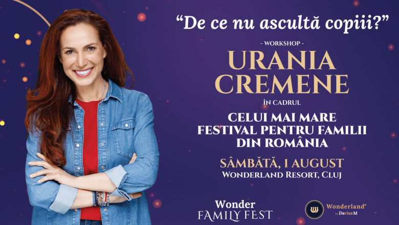 Urania Cremene la Wonder Family Fest: O Oportunitate Unică de Învățare pentru Familii