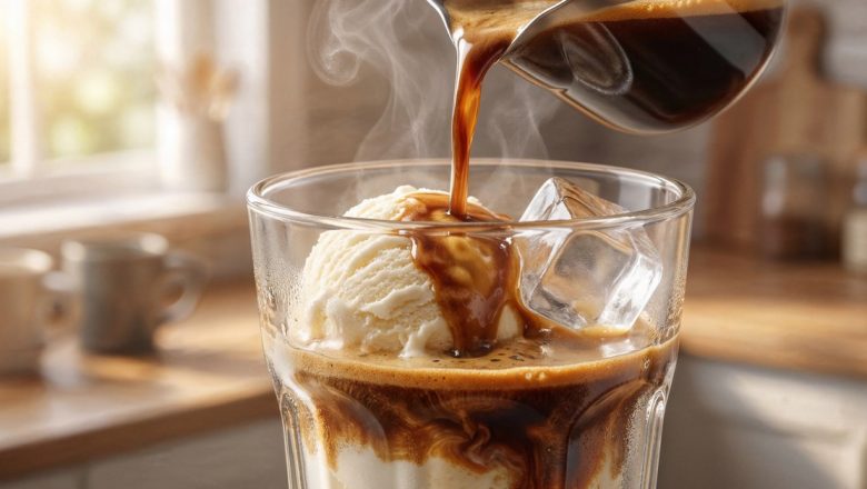 Affogato: Povestea fascinantă a desertului italian care îmbină espresso și înghețată